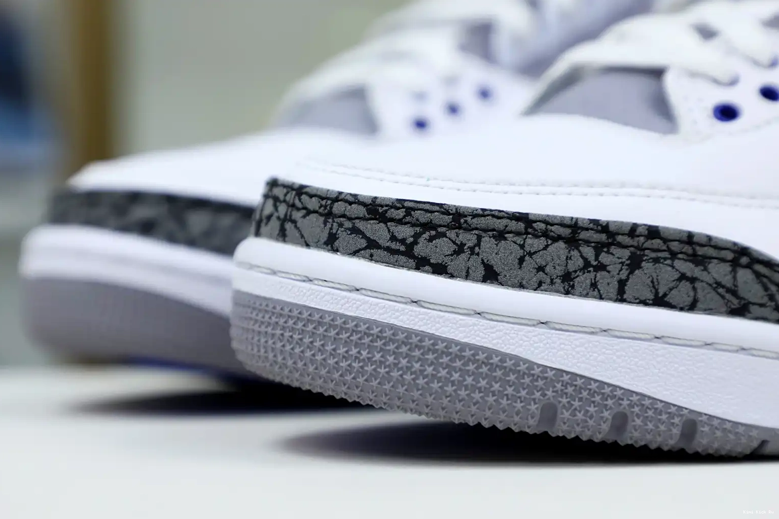 AIR BLUE' RETRO 3 JORDAN 'RACER Kimikick 0723